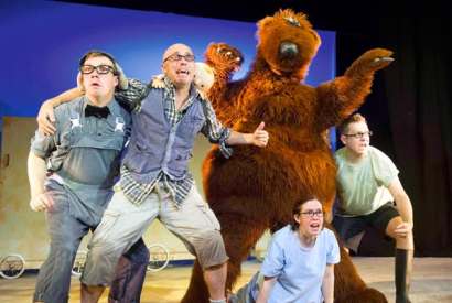 We're Going on a Bear Hunt - Michael Rosen, Sally Cookson, London theatre 2013