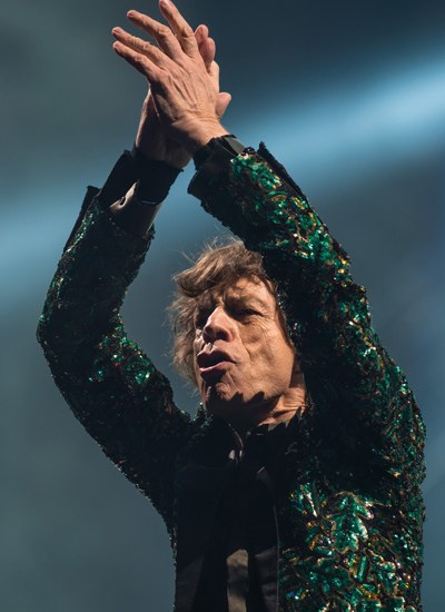 Satisfaction guaranteed: Mick Jagger
