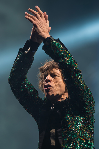 Satisfaction guaranteed: Mick Jagger