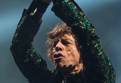 Satisfaction guaranteed: Mick Jagger