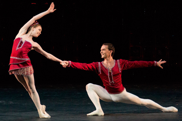 Ekaterina Krysanova and Vyacheslav Lopatin in Balanchine’s ‘Rubies’