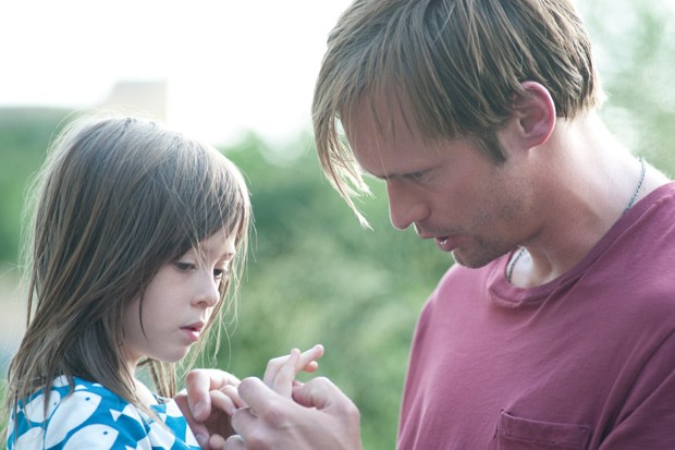 Utterly natural: Onata Aprile and Alexander Skarsgård in ‘What Maisie Knew’
