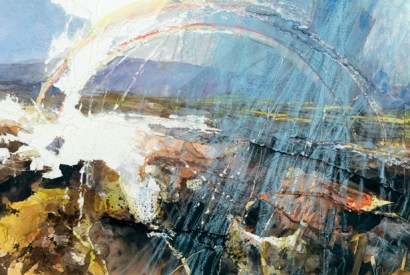 Burn Moor (Double Rainbow)’, 2013, by David Tress