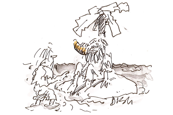 ‘Hey — I can hear the sea.’