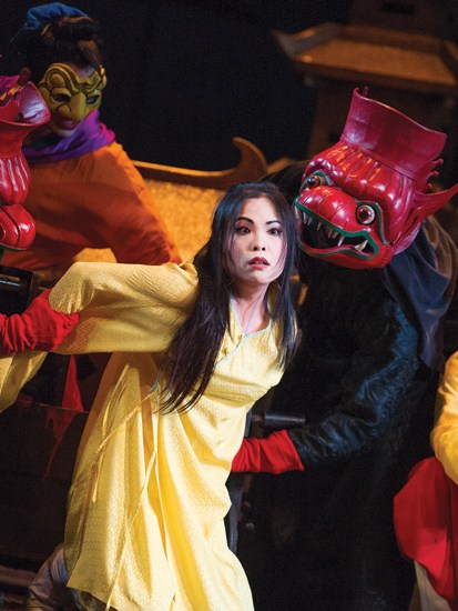 Winningly diminutive: Eri Nakamura as Liù