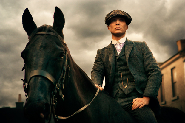 Mesmerising: Cillian Murphy as Thomas Shelby in Peaky Blinders