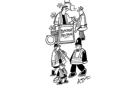 ‘Luckily, we’ll all be wearing hi-viz jackets.’