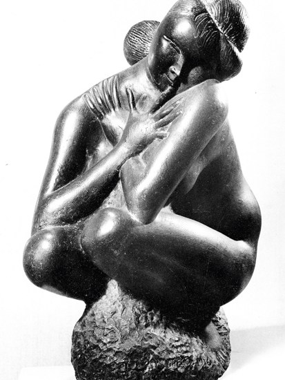 ‘Crouching Nude’, 1956, by Emilio Greco