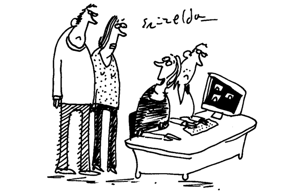 ‘We do most of our parenting online now.’