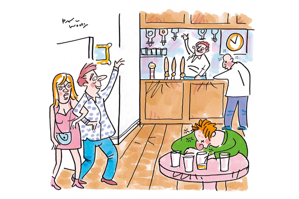 ‘When you said, “Do you want to come back to my place,” I thought you meant home.’