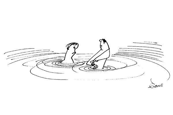 ‘...I’ve known quicker quicksands...’