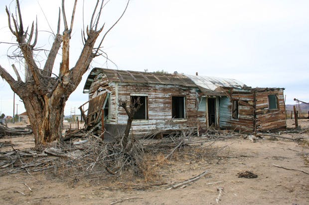 Ruin near Kelso, Mojave Desert, California