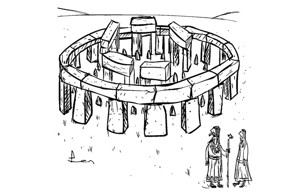 ‘That’s the visitor centre finished. When do we start building the actual monument?’