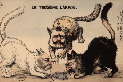 Cat fight: tension mounts between the Great Powers in 1905 as Edward VII, Kaiser Wilhelm II and the French foreign minister, Théophile Delcassé, squabble over Morocco