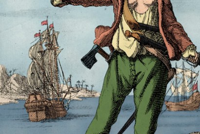 According to legend, the cross-dressing 18th-century Irishwoman Mary Read outdid her fellow male pirates when it came to pure violence