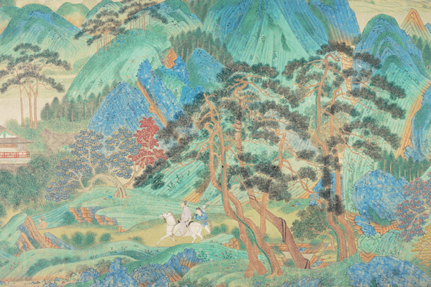 Detail from ‘Saying Farewell at Xunyang’, 16th century, by Qiu Ying
