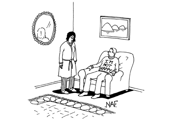 ‘You would tell me if you weren’t happy, wouldn’t you?’