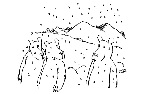 ‘Watch this one — he likes to hibernate around.’