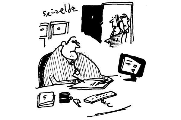 ‘He just sits around all day creating initiatives to reduce obesity.’