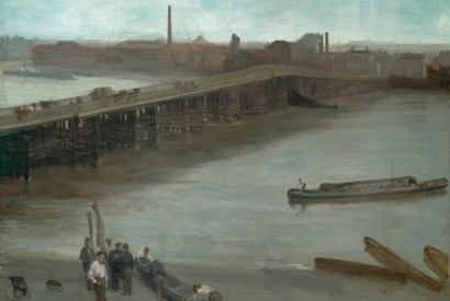 ‘Brown and Silver: Old Battersea Bridge’, 1859–63, by James McNeill Whistler