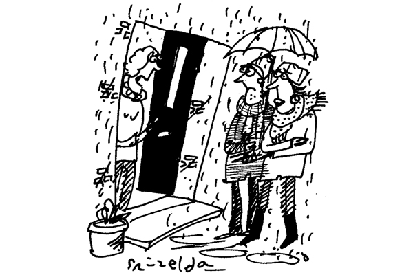 ‘Oh, you poor things! Quick, come into the cold…’