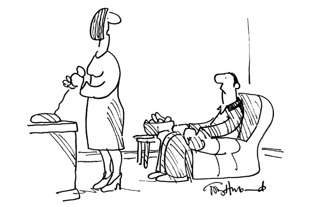 ‘It’s the Belmonts. They’ve found a potato from their allotment that looks like Elvis, do we want to go round?’