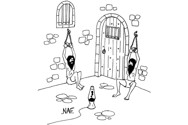 ‘Next time they offer us something to make our lives more comfortable, let me do the talking.’