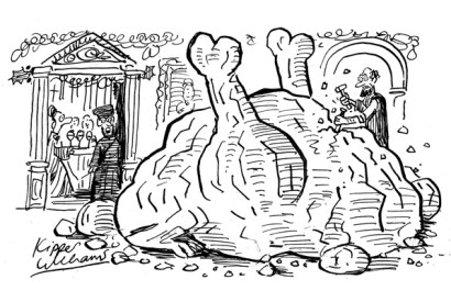 ‘Michaelangelo, when I asked you to carve…’