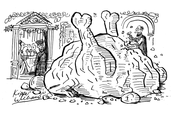 ‘Michaelangelo, when I asked you to carve…’