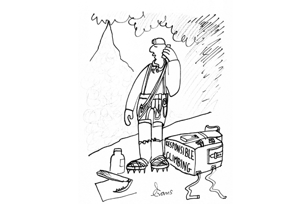 ‘I’d like to book a mountain rescue team for 8pm’