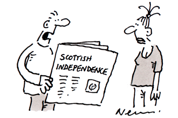 ‘Let’s elope to Gretna Green to separate.’