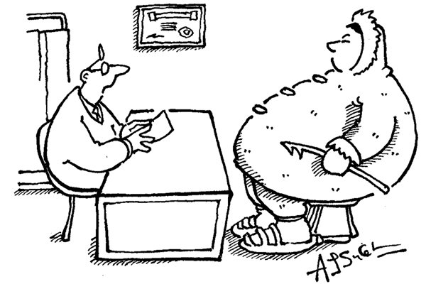 ‘Cut down on the blubber.’