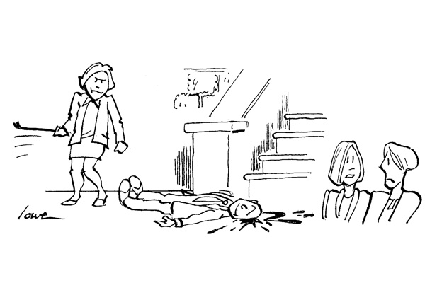 ‘More and more couples seem to be settling out of court these days.’