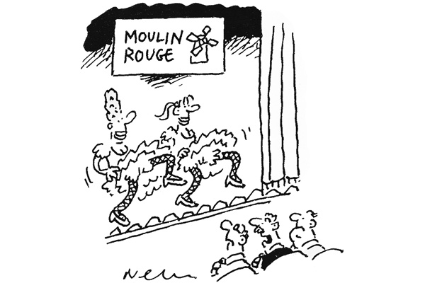 ‘I’d rather be at the Elysée Palace.’