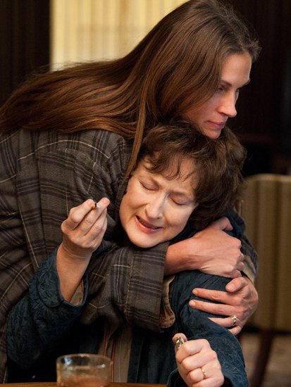 Julia Roberts and Meryl Streep in ‘August: Osage County’