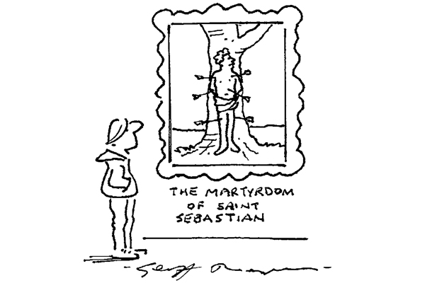 ‘Nice piercings.’