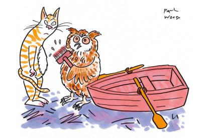 ‘It was going to be pea green but there was a sale on at Farrow & Ball.’