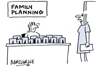 ‘Some of us feel that all these photographs of your children send out the wrong message.’