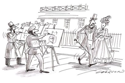 ‘Bloody Impressionist paparazzi.’