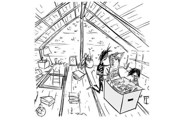 ‘Hey, pre-internet porn...how quaint.’