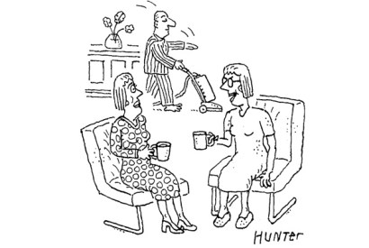 ‘I never wake him up when he’s sleepworking.’