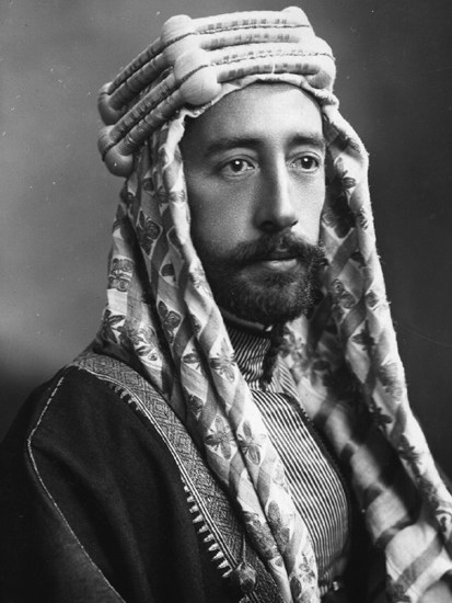Faisal’s dark, liquid eyes and distinguished bearing caused a sensation at the Paris Peace Conference
