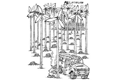 ‘I remember when you used to hug the trees on our land, Rodney.’