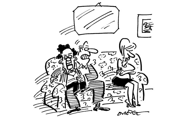 ‘Was it something he said?’