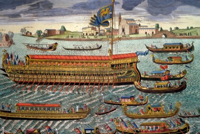 The great Ascension Day pageant of the Doge performing the marriage of the sea — already a tourist attraction in 17th-century Venice.