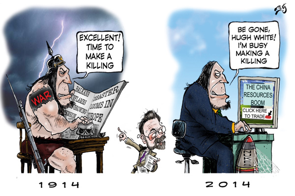 ‘Why 2014 will not be a repeat of 1914’