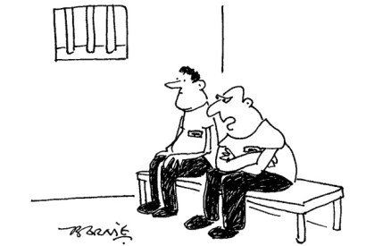 ‘I’m in for assaulting Ant, but it’s a case of mistaken identity — I thought it was Dec.’