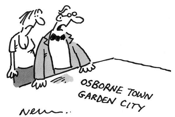 ‘We’ll start with a pub and a bingo hall.’