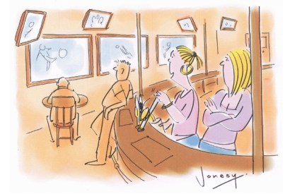 ‘Me and Terry always dreamt of buying our own little pub and festooning it with flat-screen TVs…’