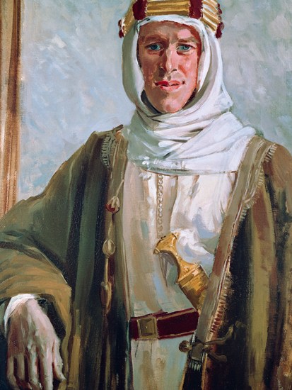 Portrait of T.E. Lawrence by Augustus John
